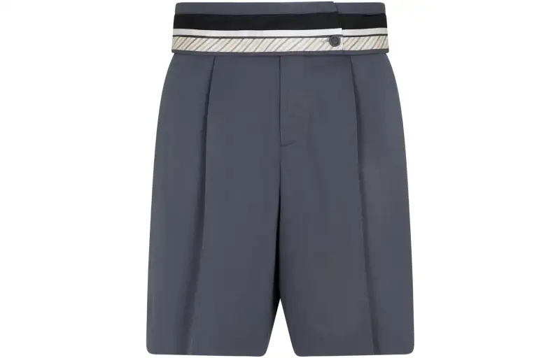 Dior Striped Bermuda Shorts