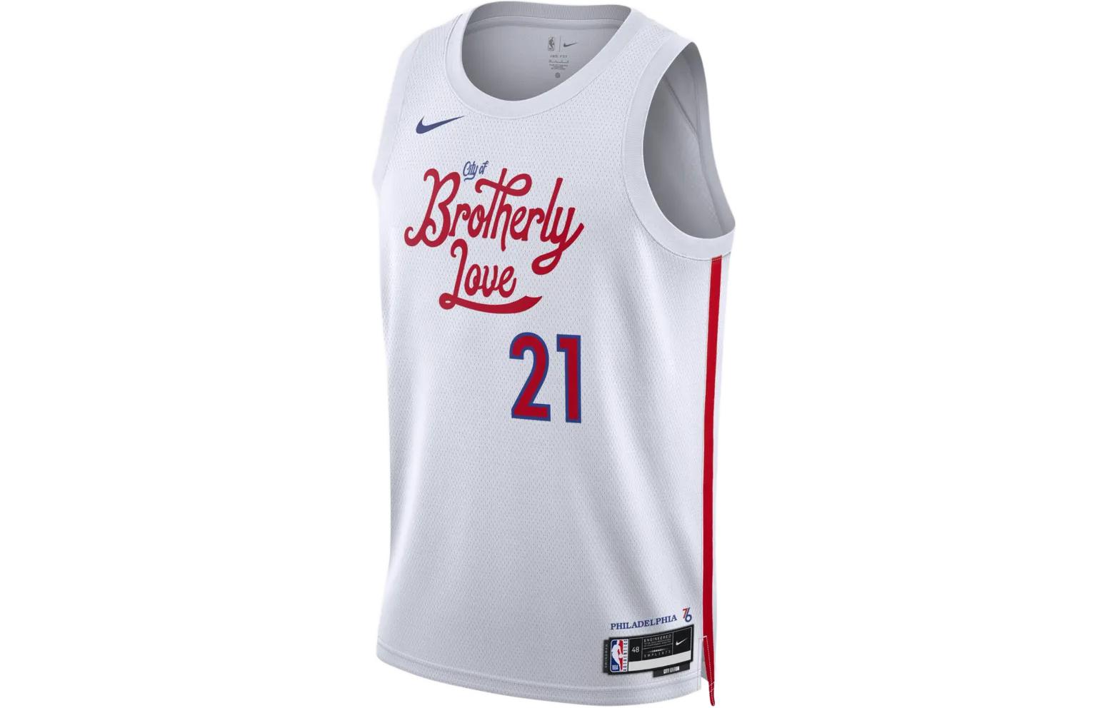 Nike Nba Joel Embiid Philadelphia 76ers City Edition 2022 Swingman Jersey