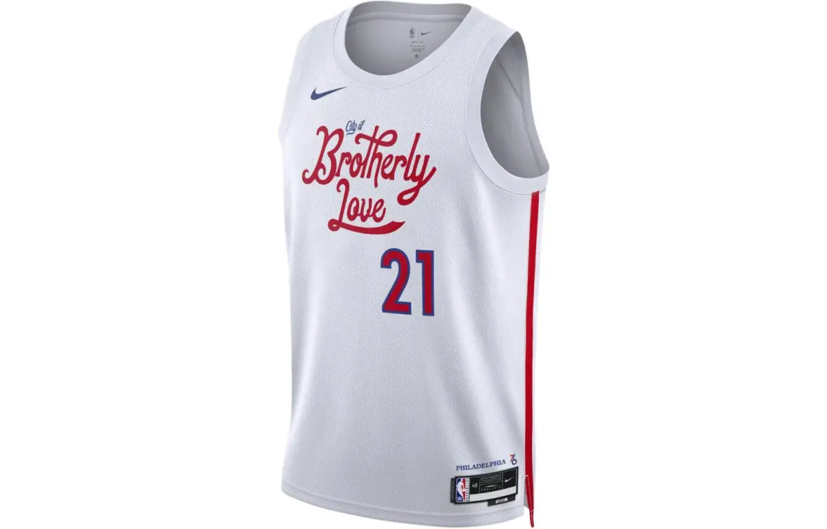 Nike Nba Joel Embiid Philadelphia 76ers City Edition 2022 Swingman Jersey