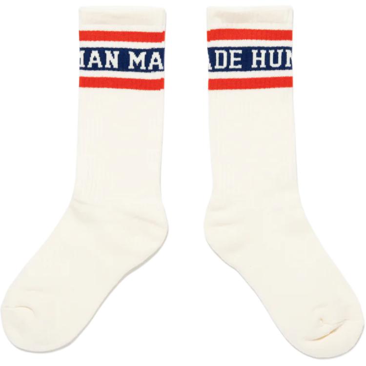HUMAN MADE Stripe logo Socks