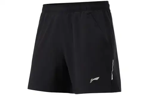 Li Ning Running Collection Sports Shorts Men's Black Moderate