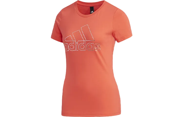 Adidas T Shirt Women's Coral Powder