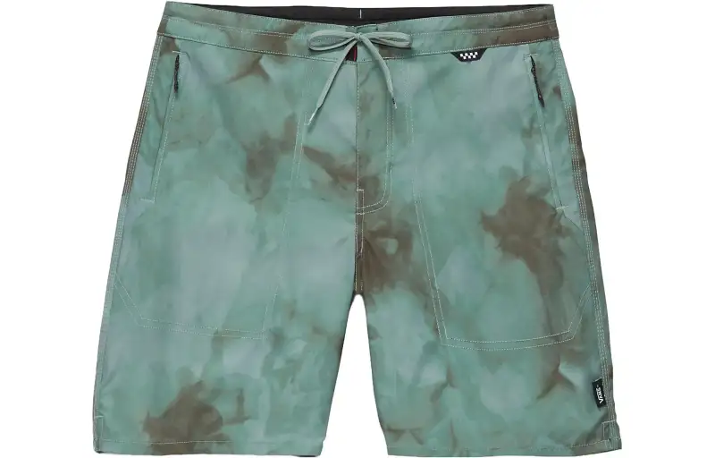 Vans Casual Shorts Men's Green Moderate