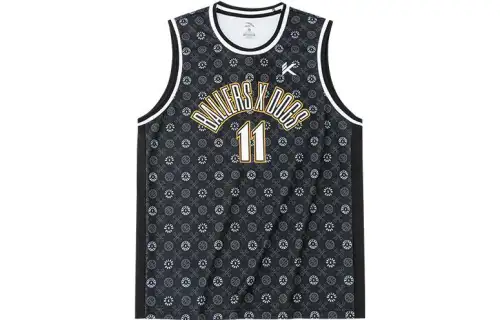 ANTA Basketball Jerseys Men's Black Moderate Other