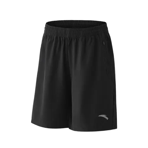 ANTA Casual Shorts Men's Black Moderate