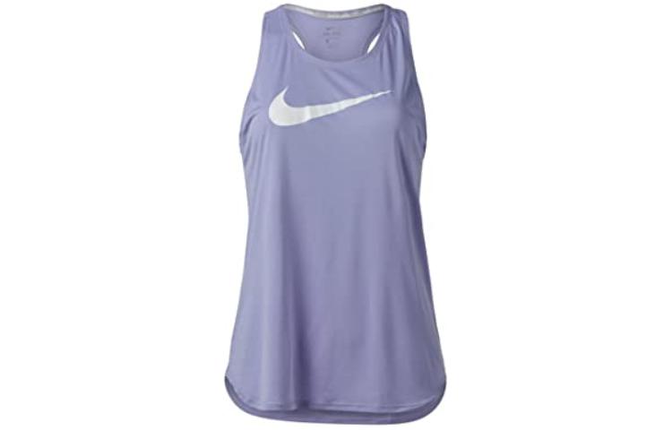 Nike Tank Tops Women's Purple Crew Neck Moderate Other