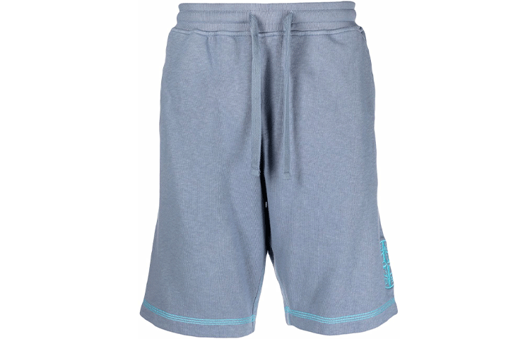 STONE ISLAND Sports Shorts Men's Ice Blue Moderate