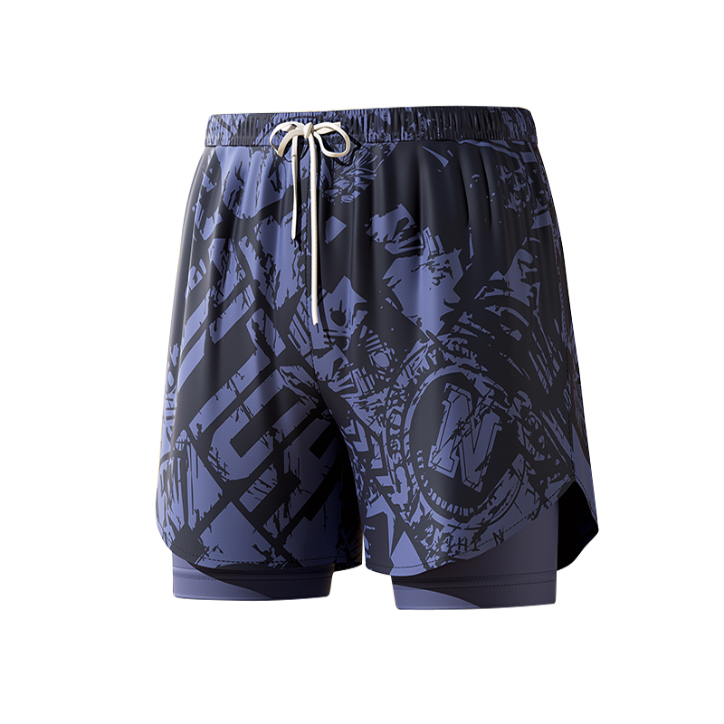 Li Ning Swimming Shorts Men's Biscay Blue