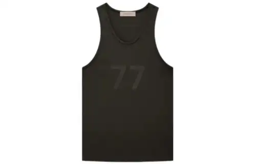 Fear Of God Essentials Tank Top Women's Gray Black