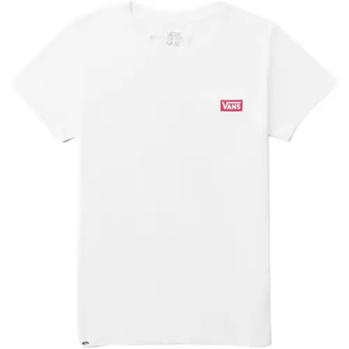 Vans T Shirts Women's White Crew Neck Moderate