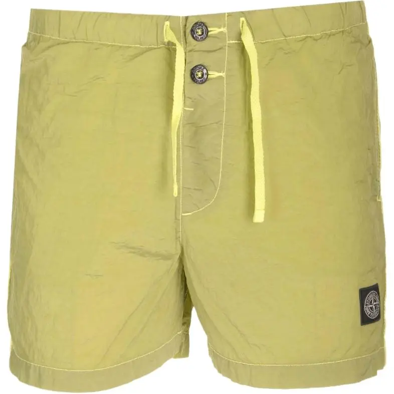 STONE ISLAND Casual Shorts Men's Green