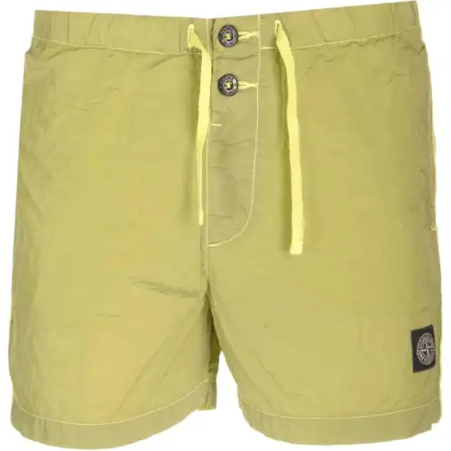 STONE ISLAND Compass Patch Swim Shorts