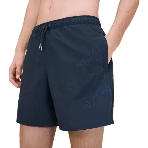 HERMES Beach Shorts Men's Marine Blue