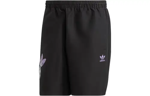 Adidas Originals Casual Shorts Men's Black Moderate