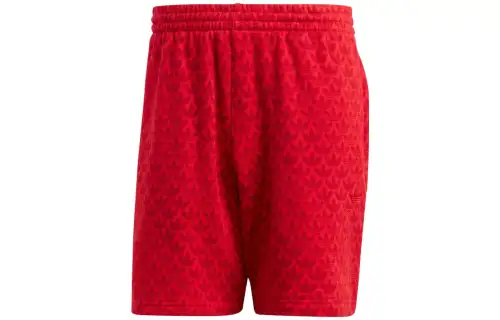Adidas Originals Graphics Monogram Shorts Casual Shorts Men's Red