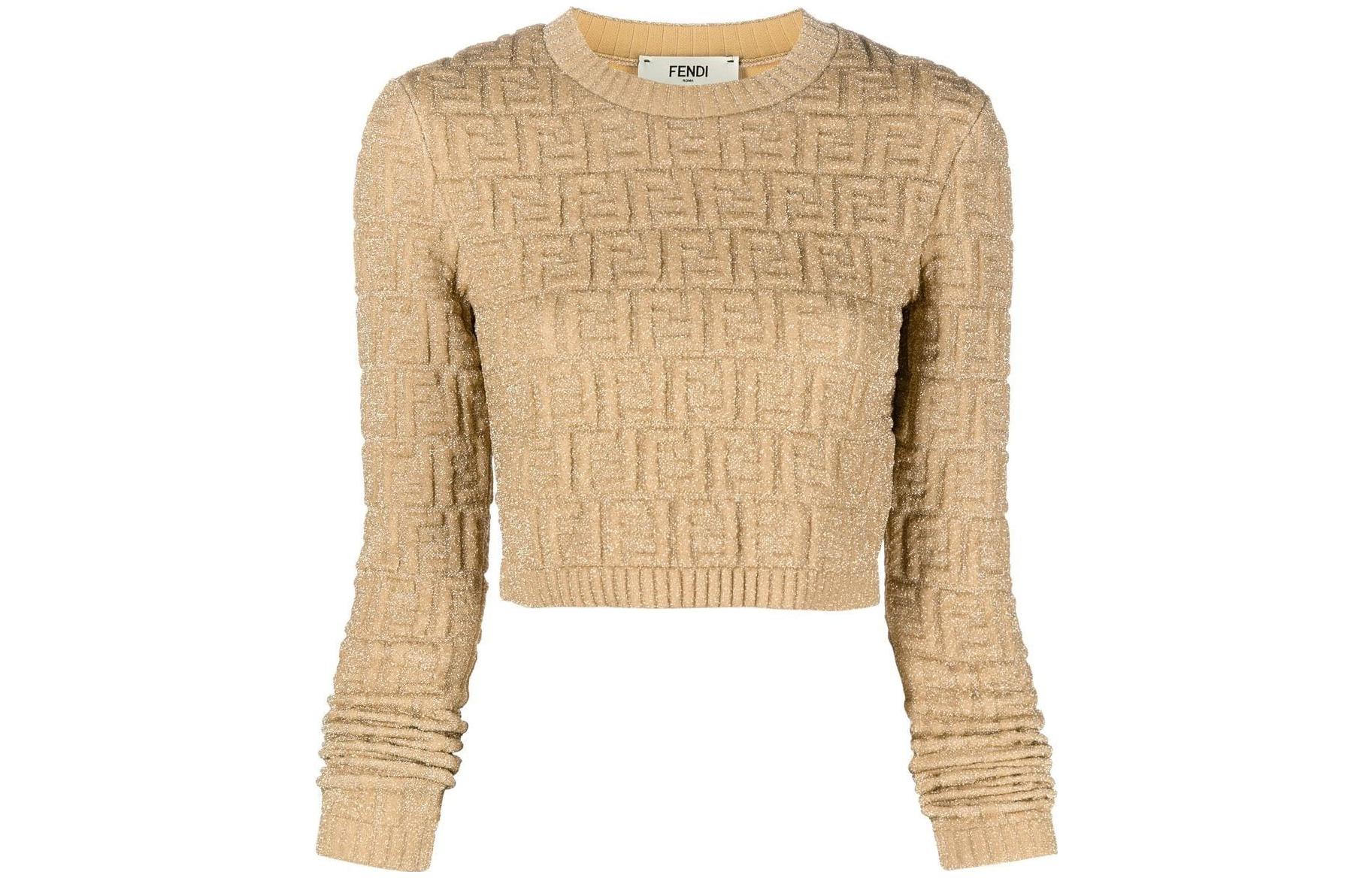 Женский худи Fendi SS22 (золотой)