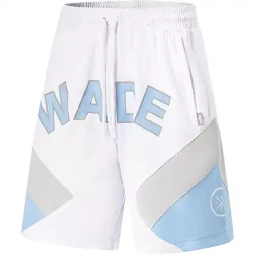 Li Ning Casual Shorts Men's White Blue