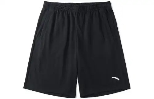 ANTA Running Collection Casual Shorts Men's Black Moderate