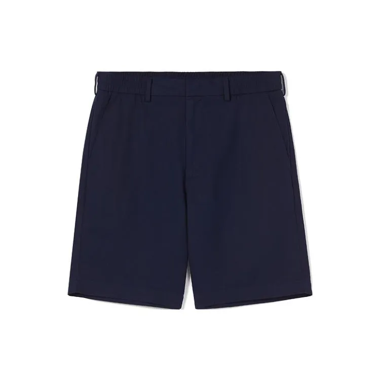 LACOSTE Casual Shorts Men's Navy Blue Moderate