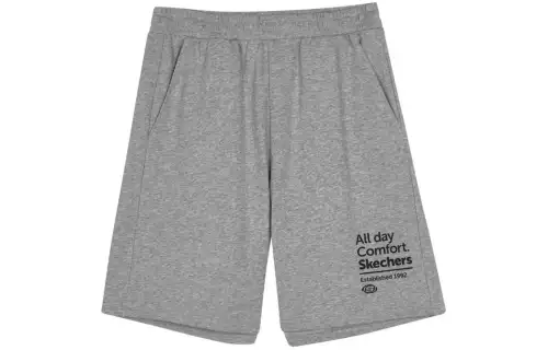 Skechers Casual Shorts Men's Medium Heather Gray