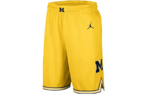 JORDAN College Michigan Men's Replica Basketball Shorts