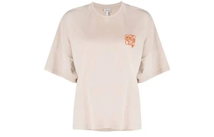 LOEWE SS21 T Shirt Women's Light Umber