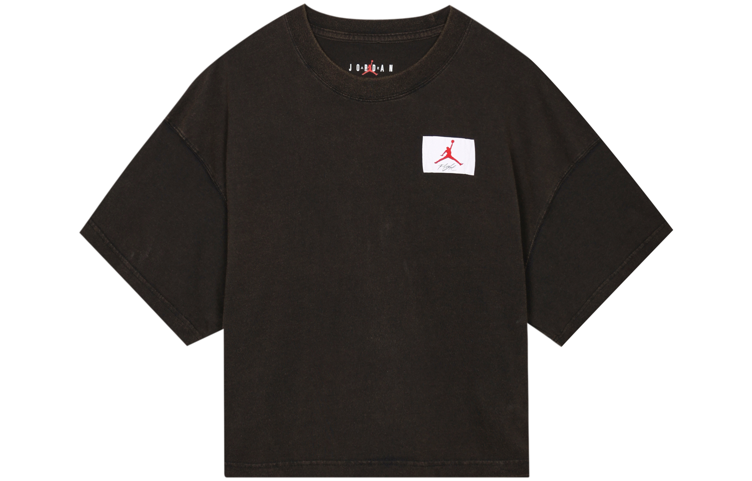 Женская футболка Jordan Jordan Essentials logo T (черная)