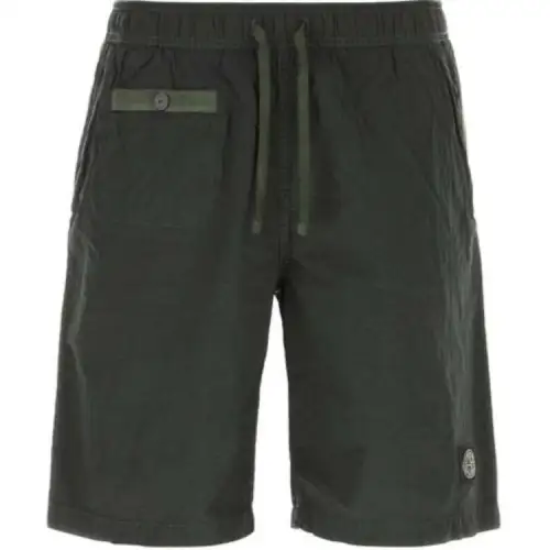 STONE ISLAND Compass motif Swim Shorts