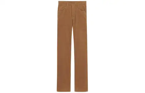 SAINT LAURENT SS24 Casual Pants Men's Autumn Leaf Color