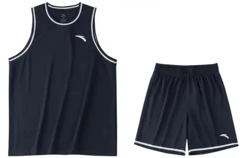 Anta Basketball Suit Men's Basic Black