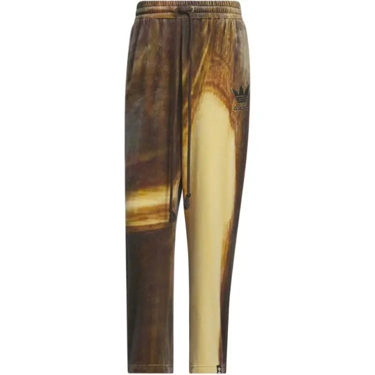 Adidas Originals x Song For The Mute FW24 Casual Pants Unisex Brown Yellow