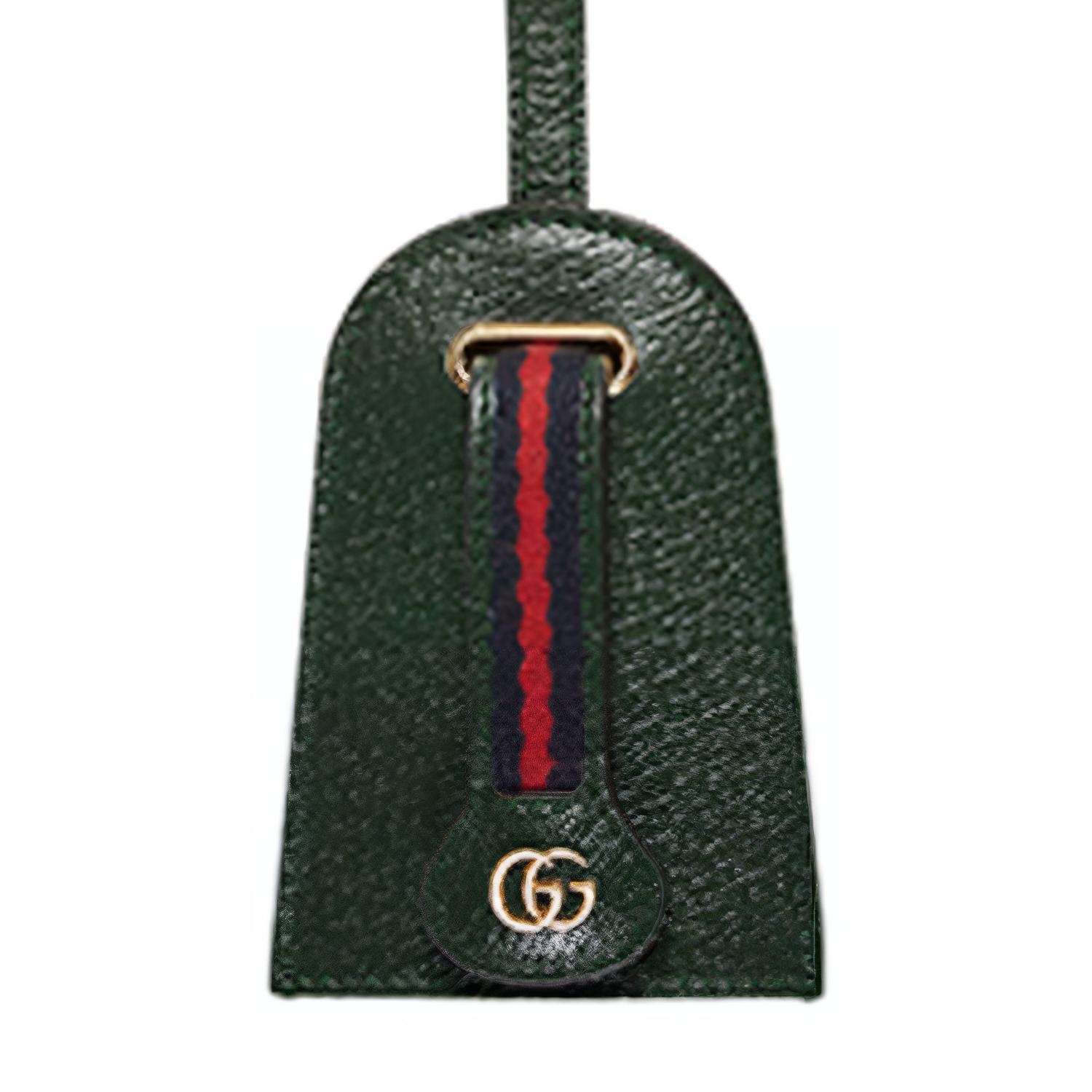 Женская ключница Gucci (зеленый) — фото 4