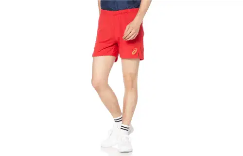 ASICS Casual Shorts Men's Red Moderate