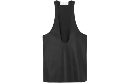 SAINT LAURENT SS24 Tank Top Women's Black