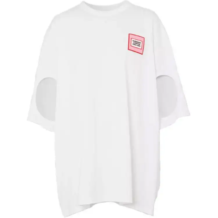 Burberry Drop Shoulder Sleeve T Shirt Women's