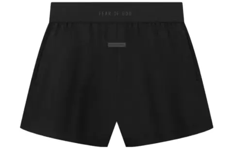 Fear Of God Casual Shorts Unisex Black