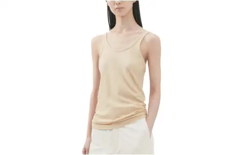UNIQLO U Collection Tank Top Women's Light Beige