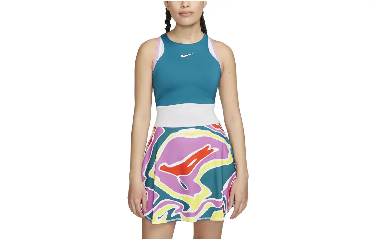 Nike Tank Tops Women's Multicolor Moderate Nipped-in Waist