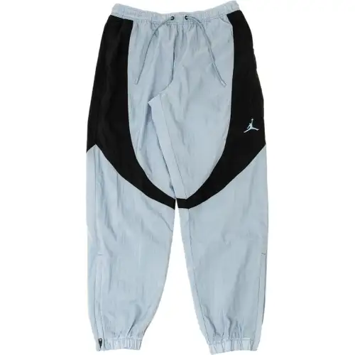 Jordan Casual Pants Men's Blue Gray Moderate Cuffed Pants