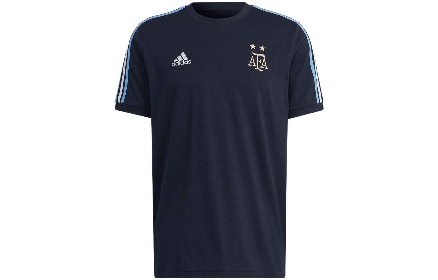Adidas Argentina Soccer Jerseys Men’s Black Thin Straight Fit