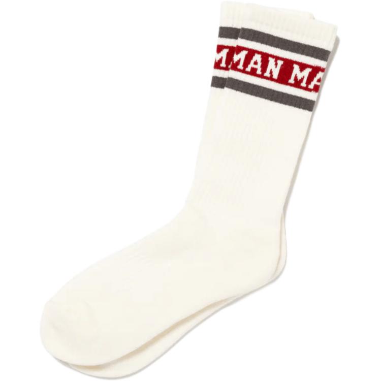 HUMAN MADE Stripe logo Socks