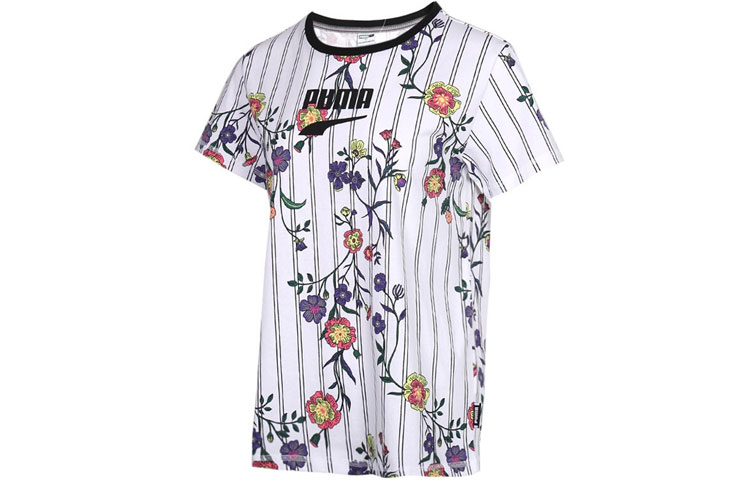 Женская футболка PUMA Logo (белая)
