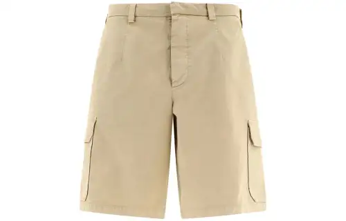 Prada Triangle Patch Shorts