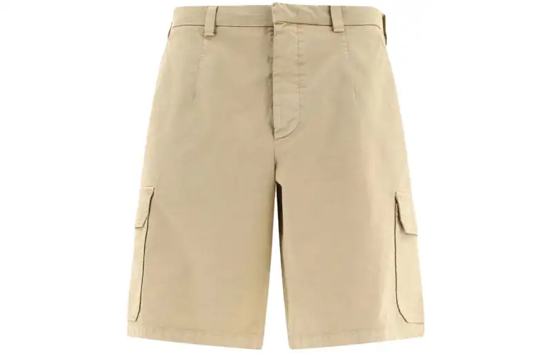 Prada Triangle Patch Shorts