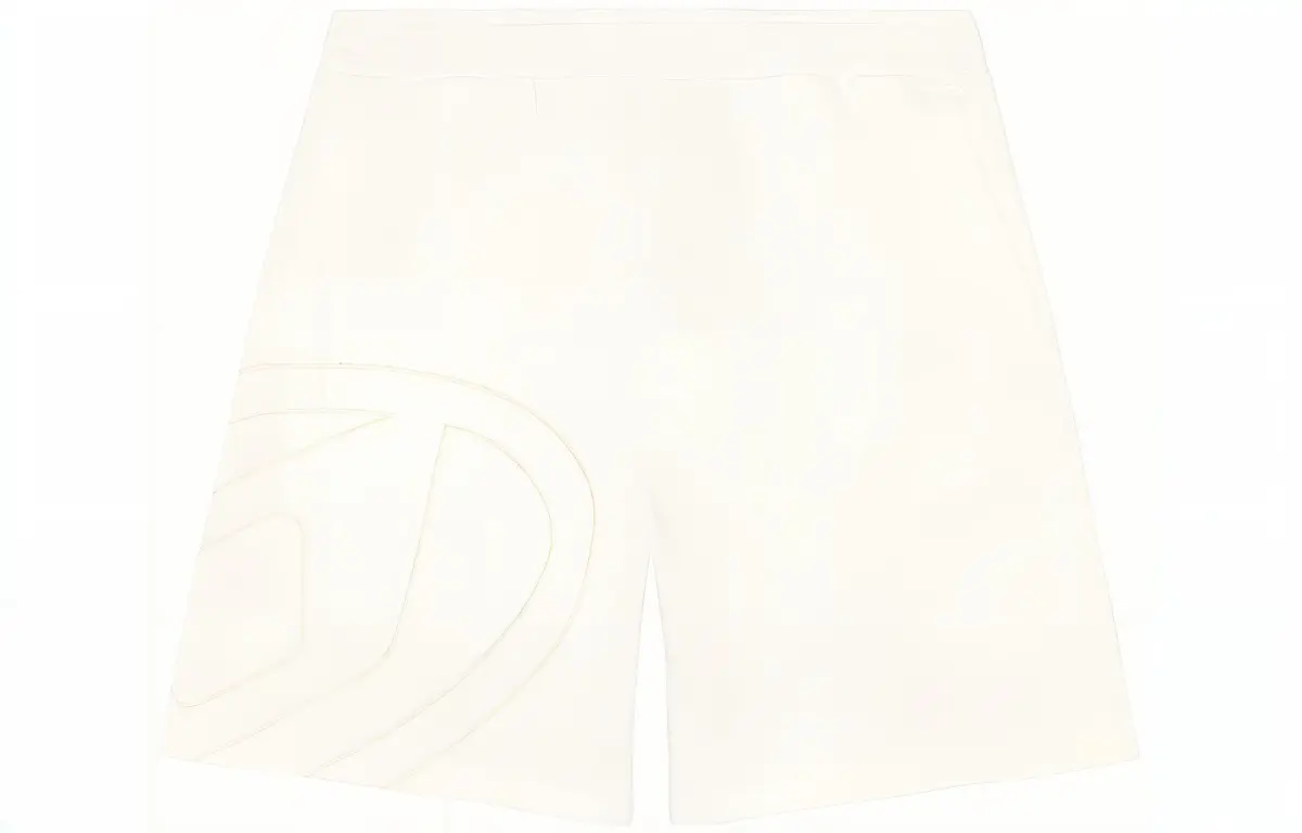Diesel P-Crow Megoval cotton shorts