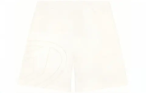 Diesel P-Crow Megoval cotton shorts
