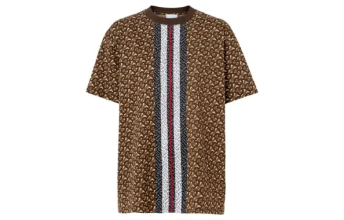 Burberry T Shirt Women's Saddle Brown