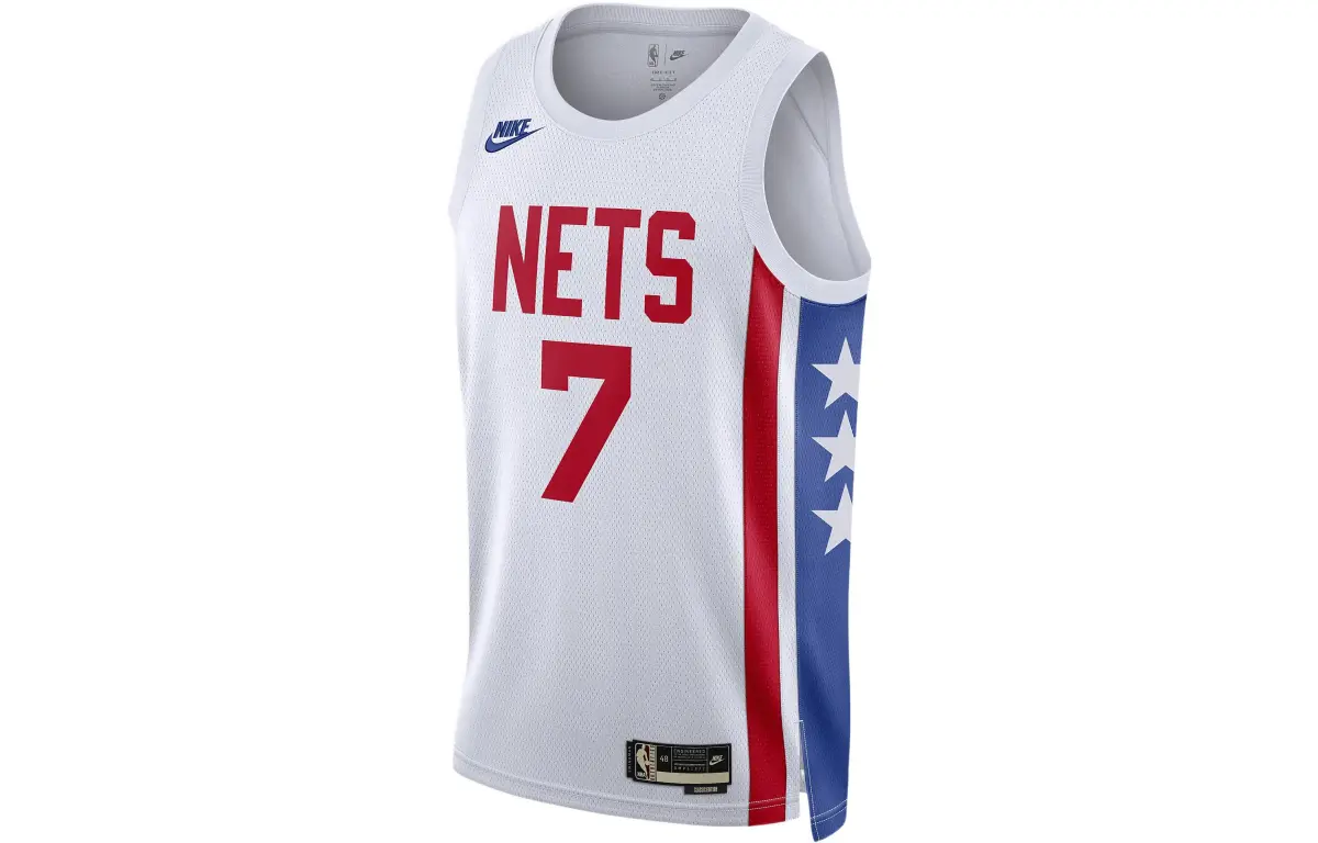 Nike Brooklyn Nets Basketball Jersey Unisex White