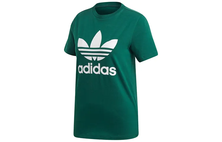 Adidas Originals Set in Sleeve T Shirt Women's Dark Green