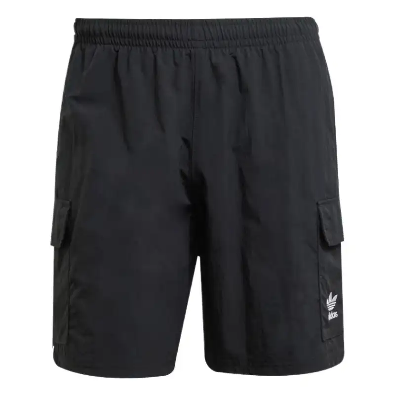 Adidas Originals ESSENTIALSTrefoil Cargo Shorts Men's Black